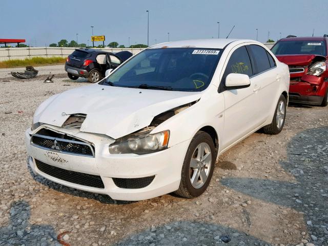 JA3AU26U68U033022 - 2008 MITSUBISHI LANCER ES WHITE photo 2