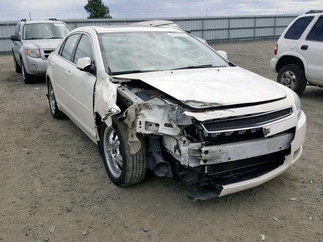 1G1ZH57B184255063 - 2008 CHEVROLET MALIBU 1LT WHITE photo 1
