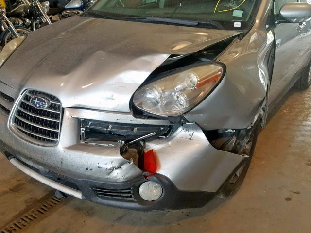 4S4WX82C464415332 - 2006 SUBARU B9 TRIBECA GRAY photo 9