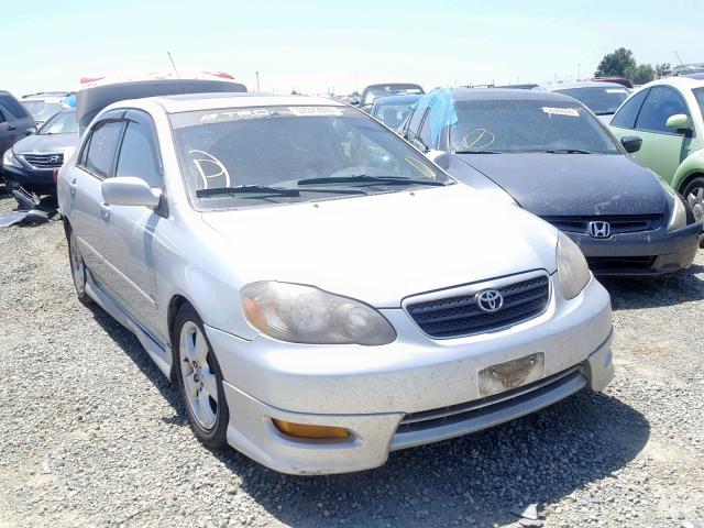 2T1BY30E95C339934 - 2005 TOYOTA COROLLA XR SILVER photo 1