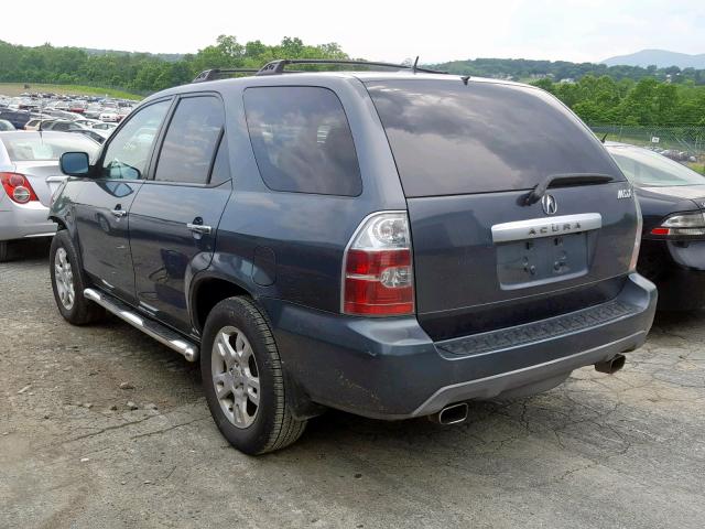 2HNYD18896H518002 - 2006 ACURA MDX TOURIN CHARCOAL photo 3