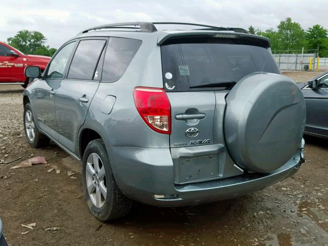 JTMBD31V586066223 - 2008 TOYOTA RAV4 LIMIT GRAY photo 3