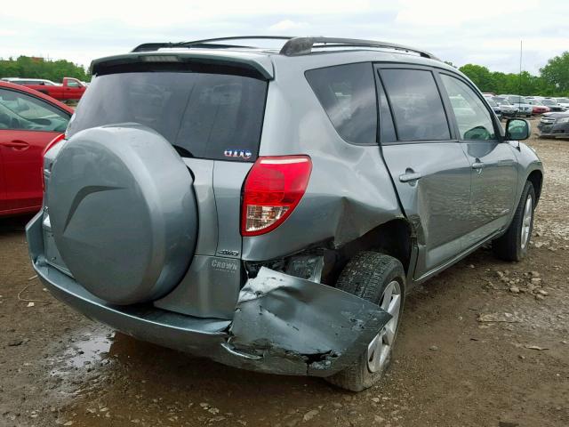 JTMBD31V586066223 - 2008 TOYOTA RAV4 LIMIT GRAY photo 4