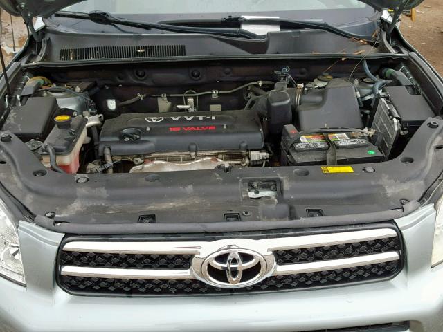 JTMBD31V586066223 - 2008 TOYOTA RAV4 LIMIT GRAY photo 7