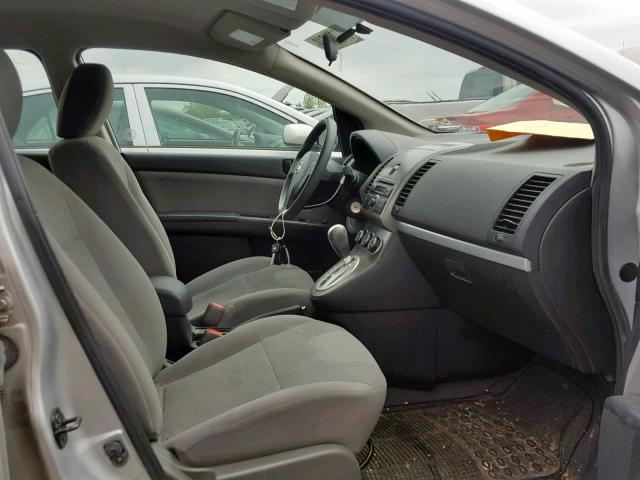 3N1AB6AP3BL683057 - 2011 NISSAN SENTRA 2.0 SILVER photo 5