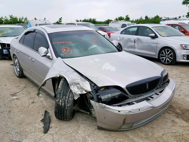 1LNHM86S24Y666505 - 2004 LINCOLN LS SILVER photo 1