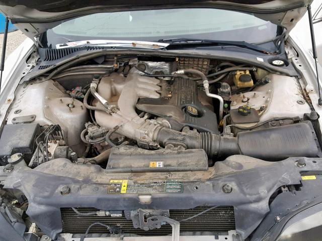 1LNHM86S24Y666505 - 2004 LINCOLN LS SILVER photo 7