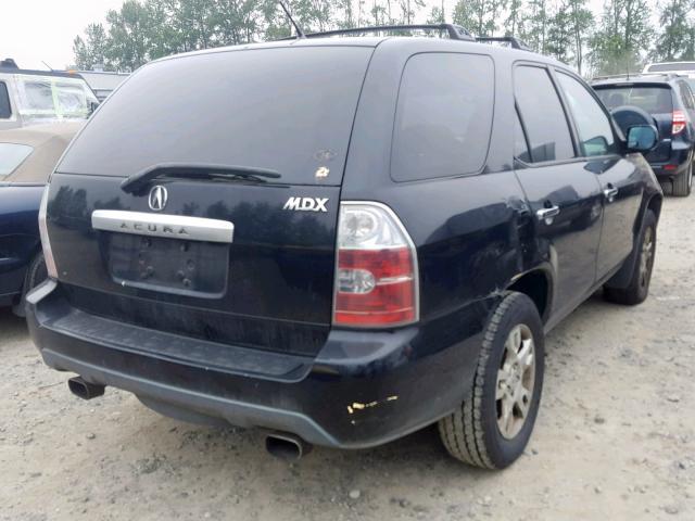 2HNYD18964H501454 - 2004 ACURA MDX TOURIN BLACK photo 4