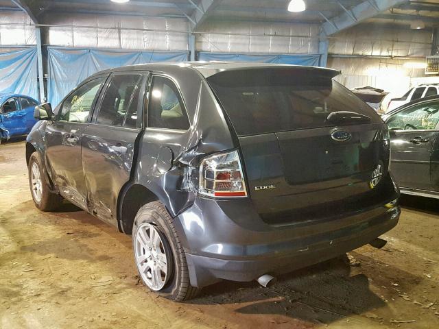 2FMDK36C27BB66247 - 2007 FORD EDGE SE GREEN photo 3