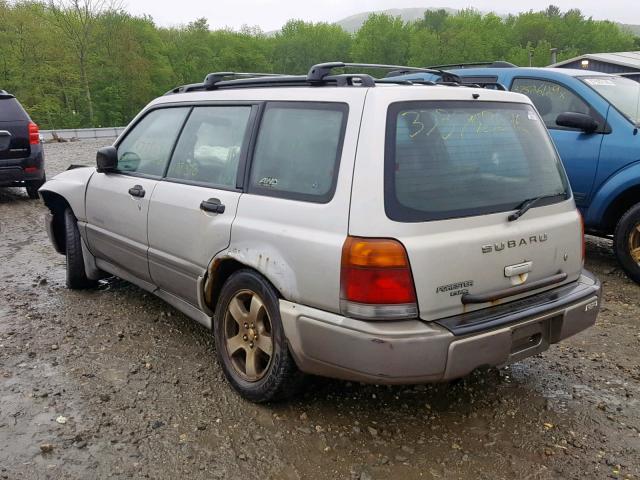 JF1SF6557YH729002 - 2000 SUBARU FORESTER S TAN photo 3