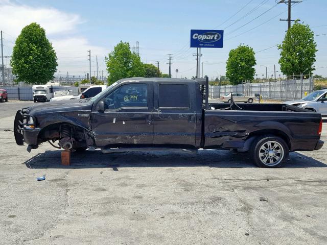 1FTSW30L72EC83957 - 2002 FORD F350 SRW S BLACK photo 9