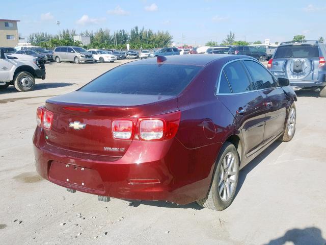 1G11C5SA8GF139890 - 2016 CHEVROLET MALIBU LIM BURGUNDY photo 4