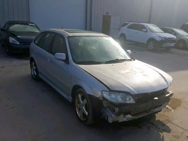 JM1BJ245831212277 - 2003 MAZDA PROTEGE PR SILVER photo 1