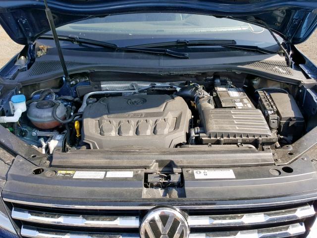 3VV2B7AX2JM046579 - 2018 VOLKSWAGEN TIGUAN SE BLUE photo 7