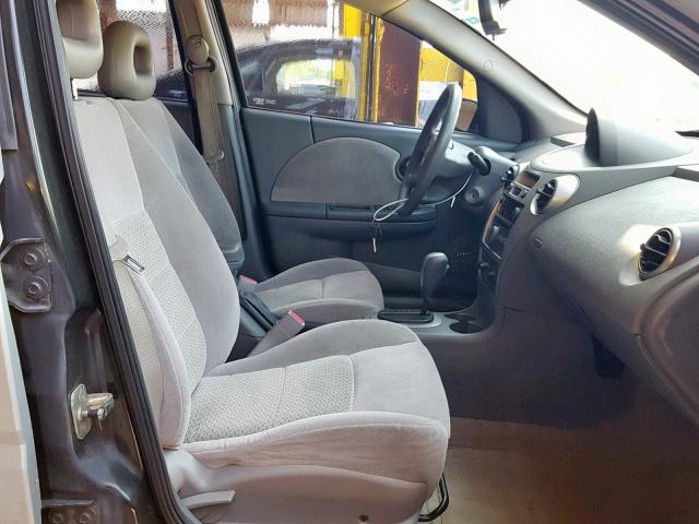 1G8AL55F27Z152643 - 2007 SATURN ION LEVEL SILVER photo 5