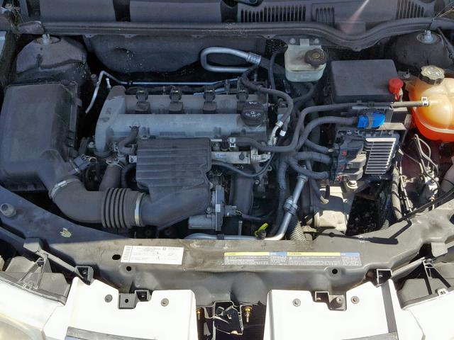 1G8AL55F27Z152643 - 2007 SATURN ION LEVEL SILVER photo 7