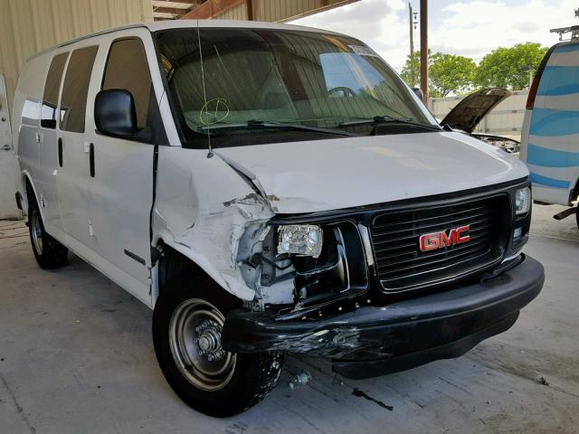 1GTHG35R0Y1177807 - 2000 GMC SAVANA G35 WHITE photo 1