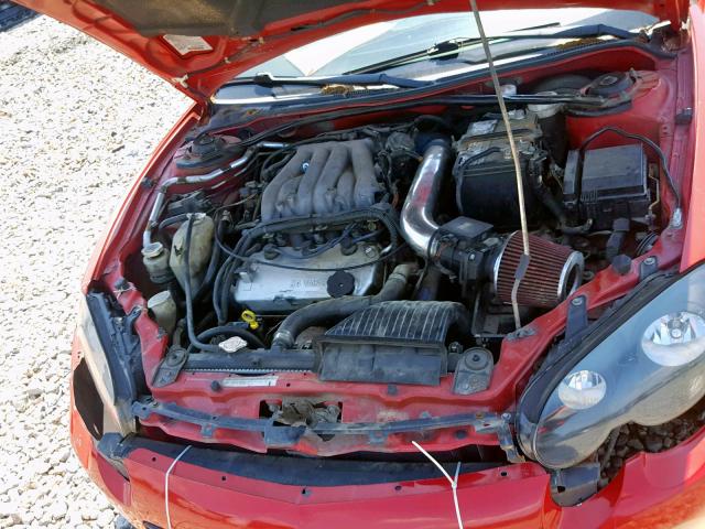 4C3AG52H83E107582 - 2003 CHRYSLER SEBRING LX RED photo 7