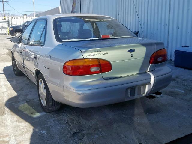 1Y1SK52822Z402146 - 2002 CHEVROLET GEO PRIZM SILVER photo 3