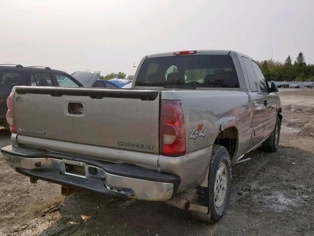 1GCEK19T33Z207792 - 2003 CHEVROLET SILVERADO BEIGE photo 4