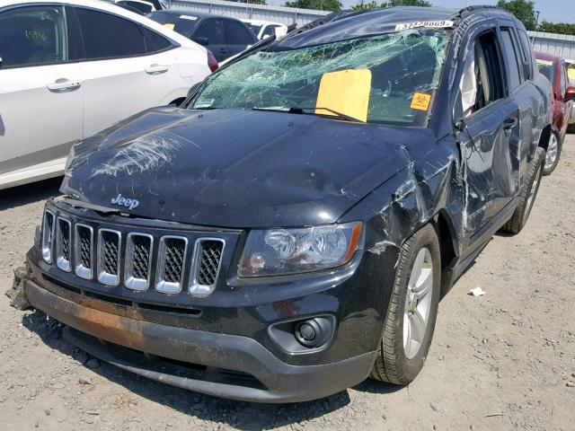 1C4NJDBB4GD556968 - 2016 JEEP COMPASS SP შავი ფოტო 2