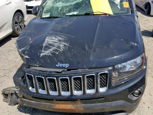 1C4NJDBB4GD556968 - 2016 JEEP COMPASS SP შავი ფოტო 7