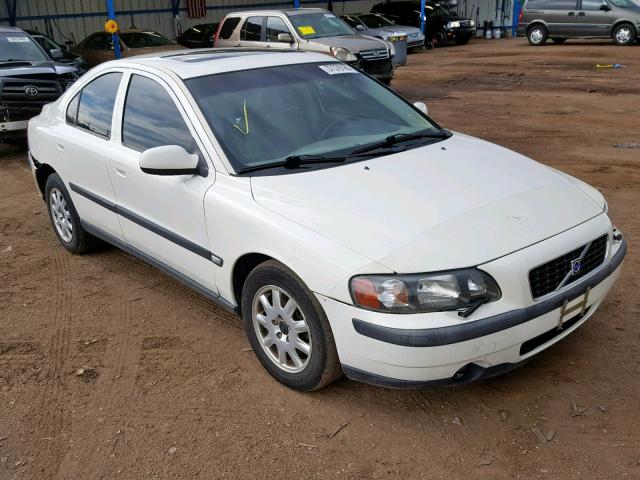 YV1RS61R712075165 - 2001 VOLVO S60 WHITE photo 1