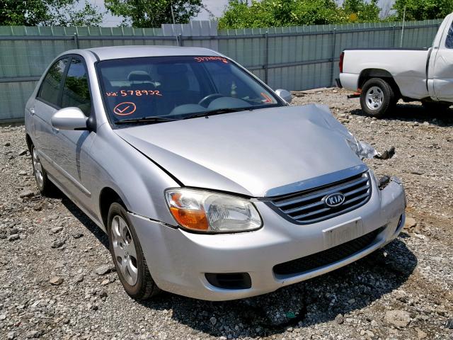 KNAFE121685578932 - 2008 KIA SPECTRA EX SILVER photo 1