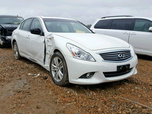 JN1CV6AR3FM520891 - 2015 INFINITI Q40 WHITE photo 1