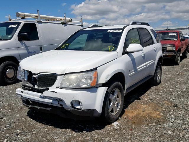 2CKDL33F086071849 - 2008 PONTIAC TORRENT WHITE photo 2