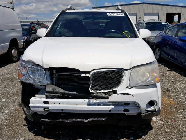 2CKDL33F086071849 - 2008 PONTIAC TORRENT WHITE photo 9