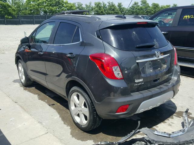 KL4CJASB4GB695686 - 2016 BUICK ENCORE CHARCOAL photo 3