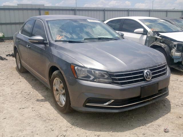 1VWAT7A30HC053513 - 2017 VOLKSWAGEN PASSAT S GRAY photo 1