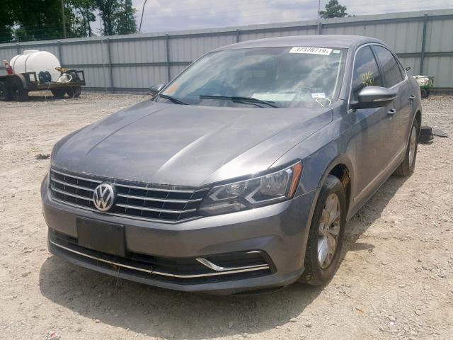 1VWAT7A30HC053513 - 2017 VOLKSWAGEN PASSAT S GRAY photo 2