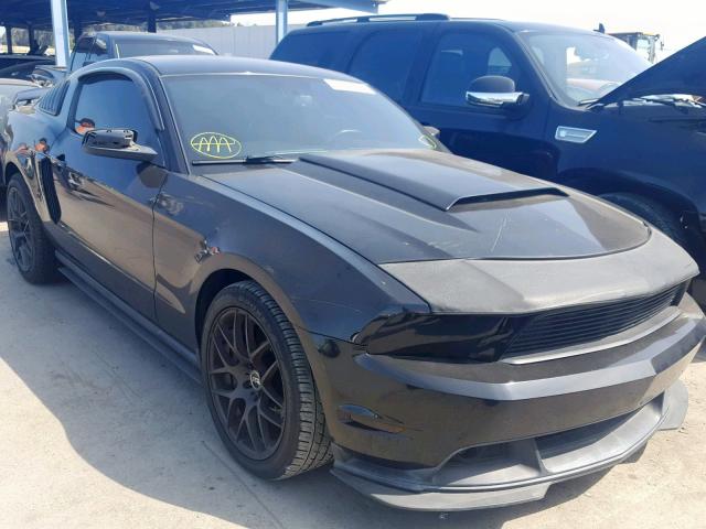 1ZVBP8CF1C5279191 - 2012 FORD MUSTANG GT BLACK photo 1