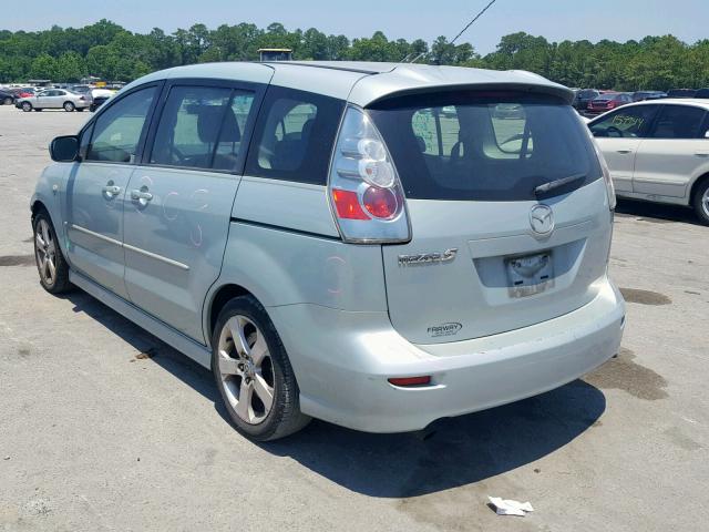 JM1CR293560127086 - 2006 MAZDA 5 TEAL photo 3