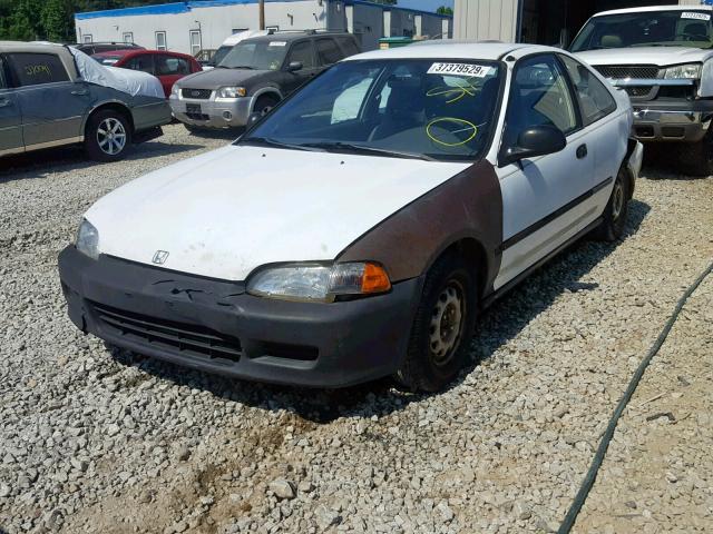 2HGEJ2128SH577910 - 1995 HONDA CIVIC DX WHITE photo 2