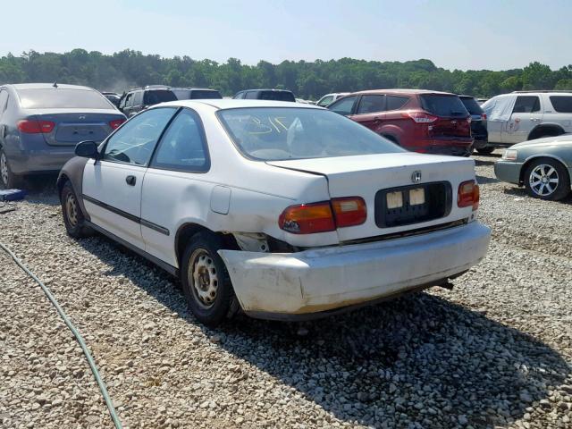 2HGEJ2128SH577910 - 1995 HONDA CIVIC DX WHITE photo 3