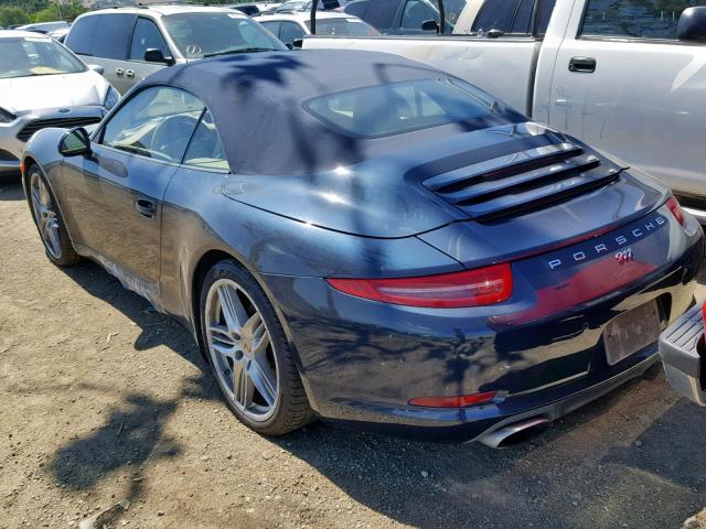 WP0CA2A90DS141017 - 2013 PORSCHE 911 CARRER BLUE photo 3