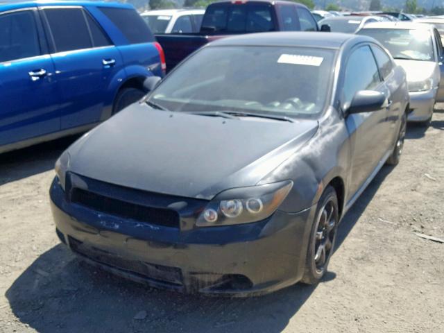 JTKDE167X80273464 - 2008 TOYOTA SCION TC შავი ფოტო 2