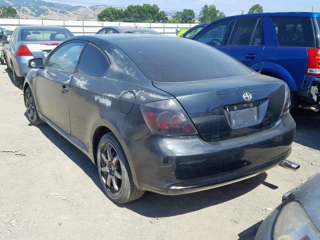 JTKDE167X80273464 - 2008 TOYOTA SCION TC შავი ფოტო 3