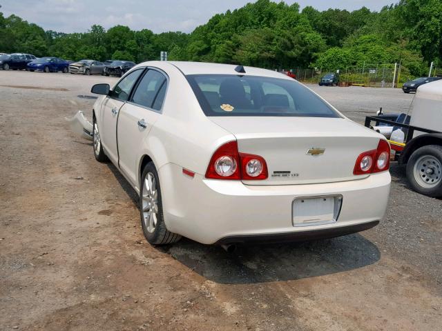 1G1ZE5E02CF209815 - 2012 CHEVROLET MALIBU LTZ თეთრი ფოტო 3