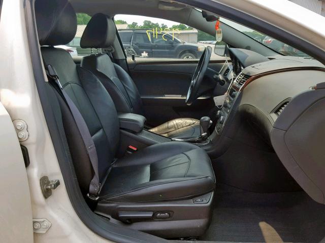 1G1ZE5E02CF209815 - 2012 CHEVROLET MALIBU LTZ თეთრი ფოტო 5