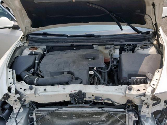 1G1ZE5E02CF209815 - 2012 CHEVROLET MALIBU LTZ თეთრი ფოტო 7