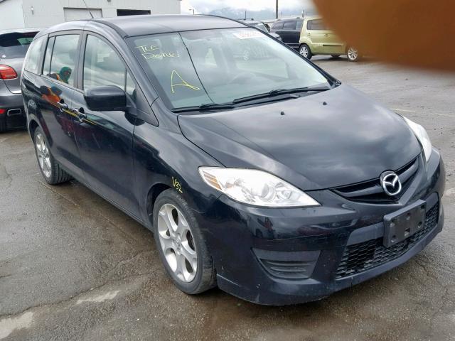 JM1CR2WL7A0367365 - 2010 MAZDA 5 BLACK photo 1