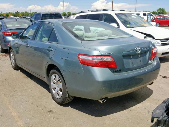 4T1BK46K47U513754 - 2007 TOYOTA CAMRY NEW GREEN photo 3