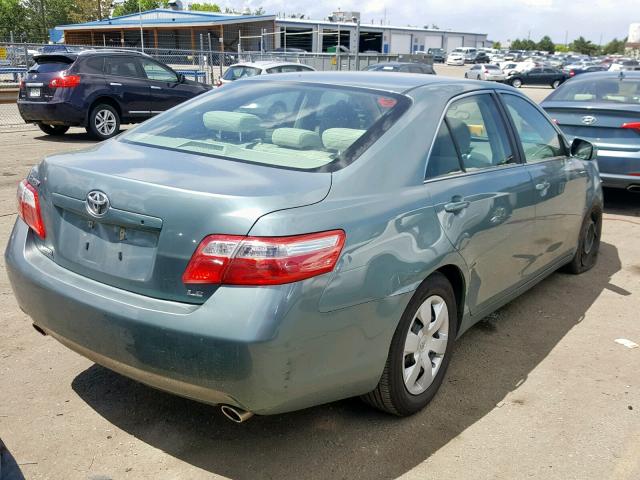 4T1BK46K47U513754 - 2007 TOYOTA CAMRY NEW GREEN photo 4