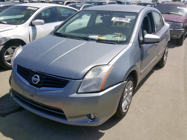 3N1AB6AP6BL710719 - 2011 NISSAN SENTRA 2.0 SILVER photo 2