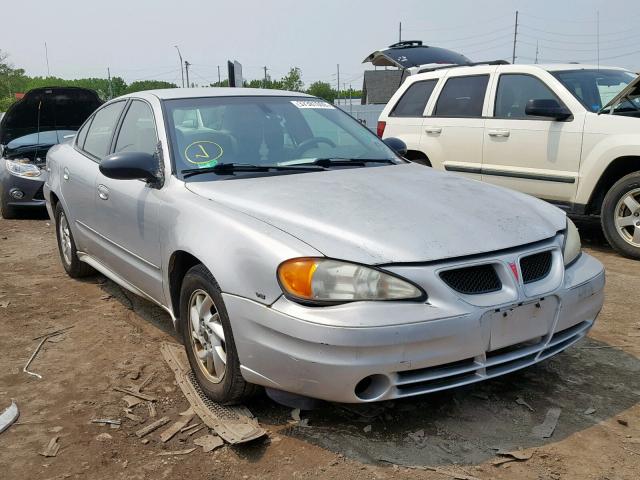 1G2NF52E73C141360 - 2003 PONTIAC GRAND AM S SILVER photo 1