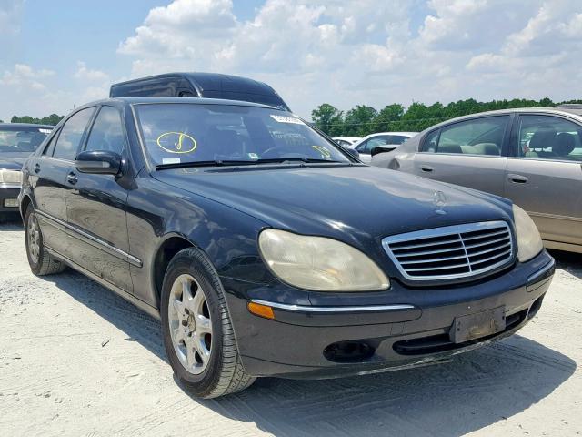 WDBNG75J52A224713 - 2002 MERCEDES-BENZ S 500 BLACK photo 1